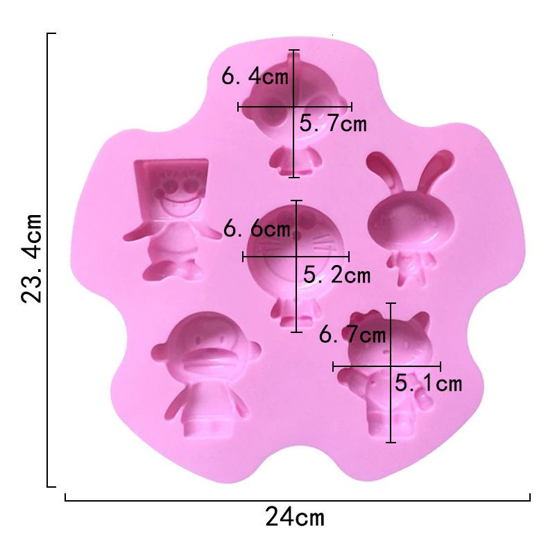 Doraemon Family mould CM627