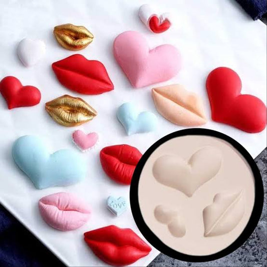 Heart and Lip Mould CM566