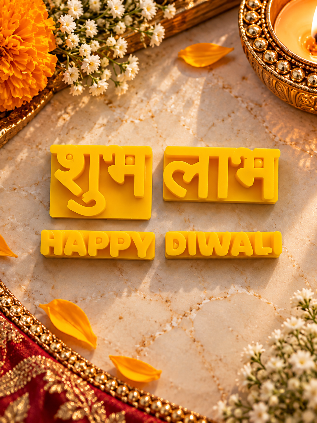 Happy Diwali Shubh Labh Mould | CM923