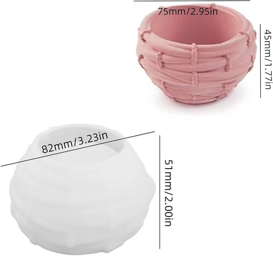 Nest Shape Jar Mould CM646