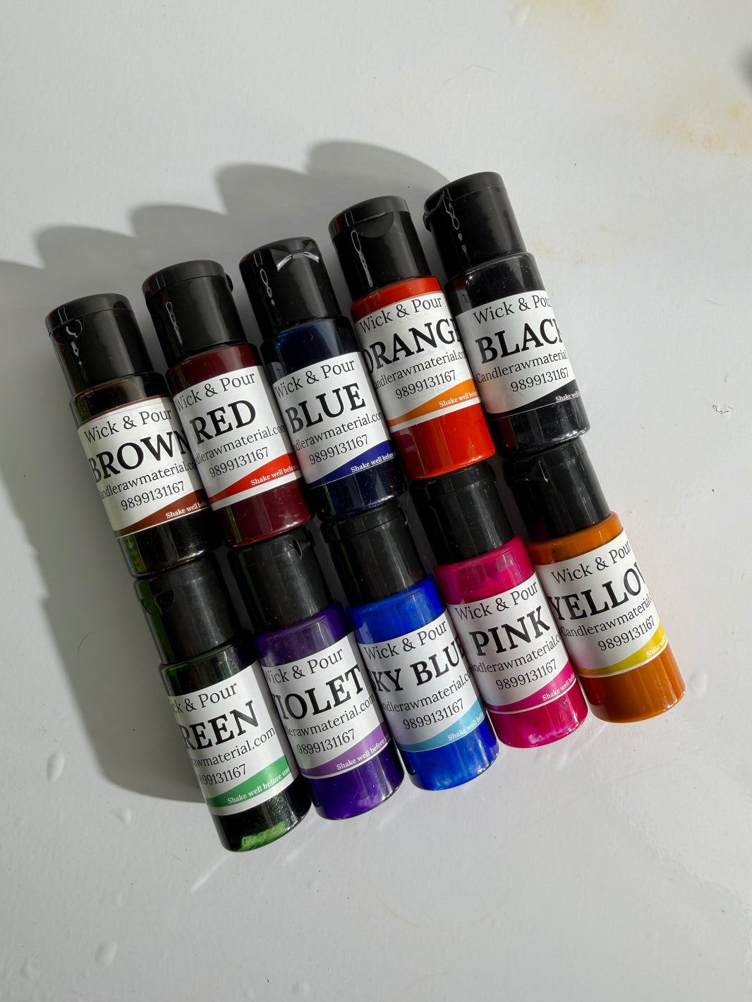 Candle Color – Wick and Pour
