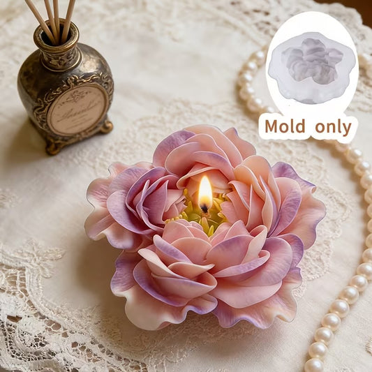 Blooming Peony Mould CM617