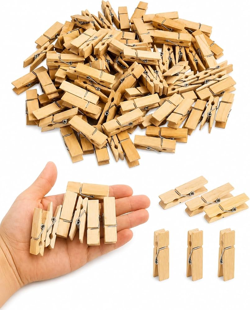 Wooden Clips DM65 (5 pc)