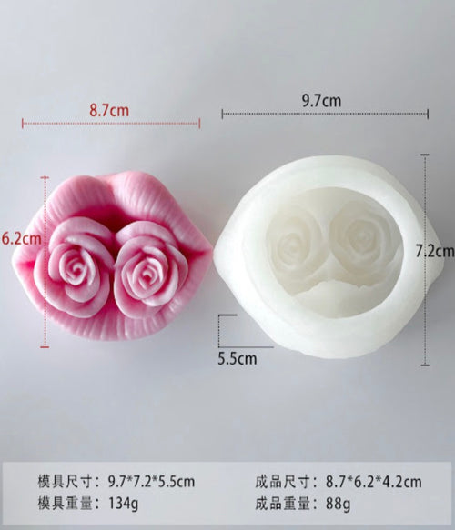 Rose Lip Mould CM552