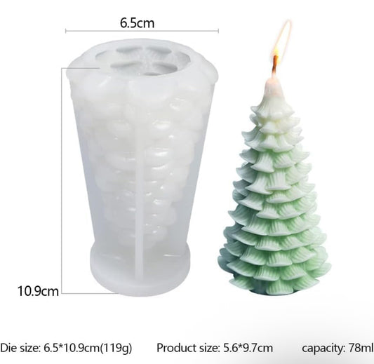 Christmas Cedar Tree Mould XMAS53