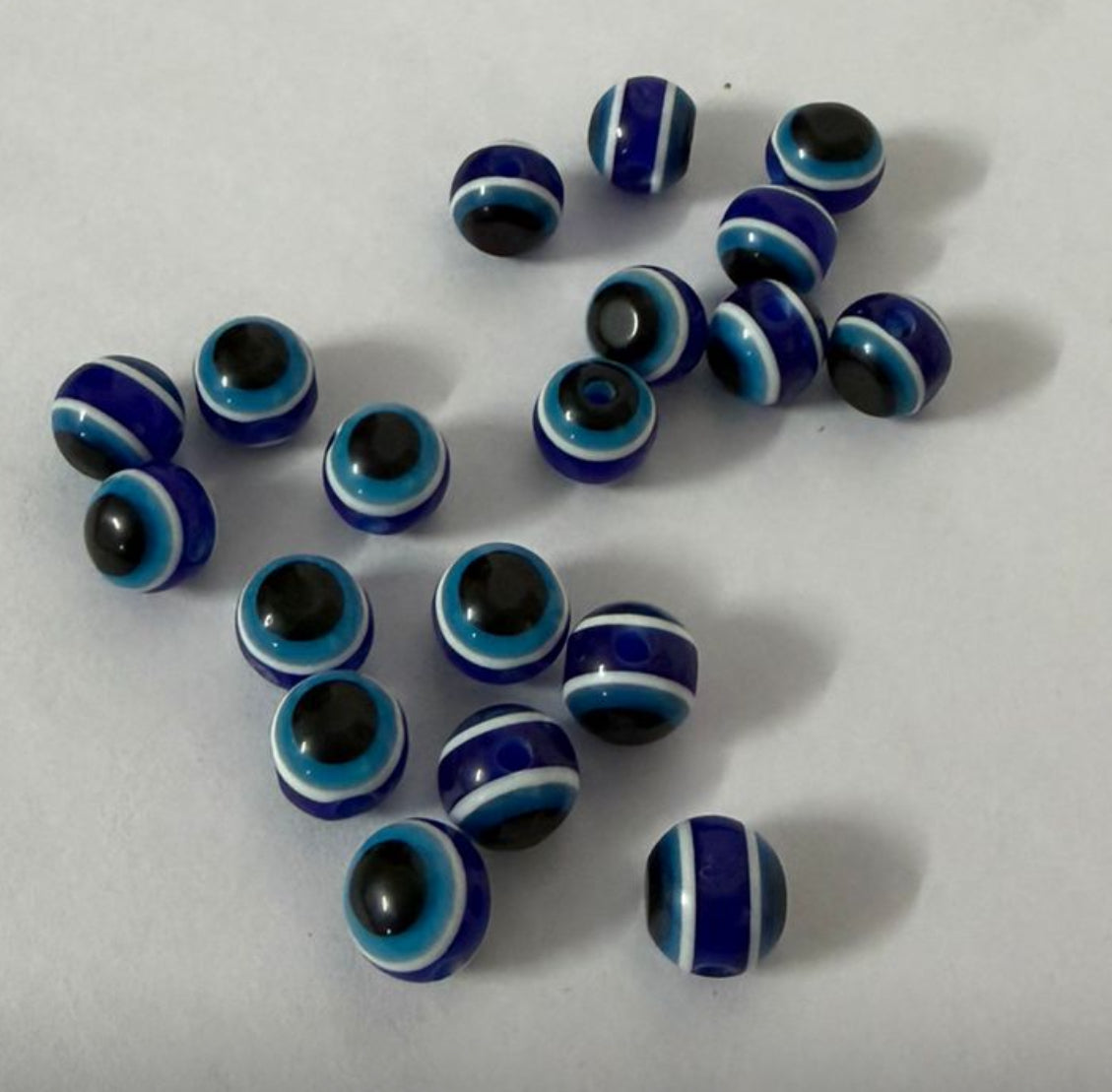 Evil Eye Beads DM43 (20 pc)