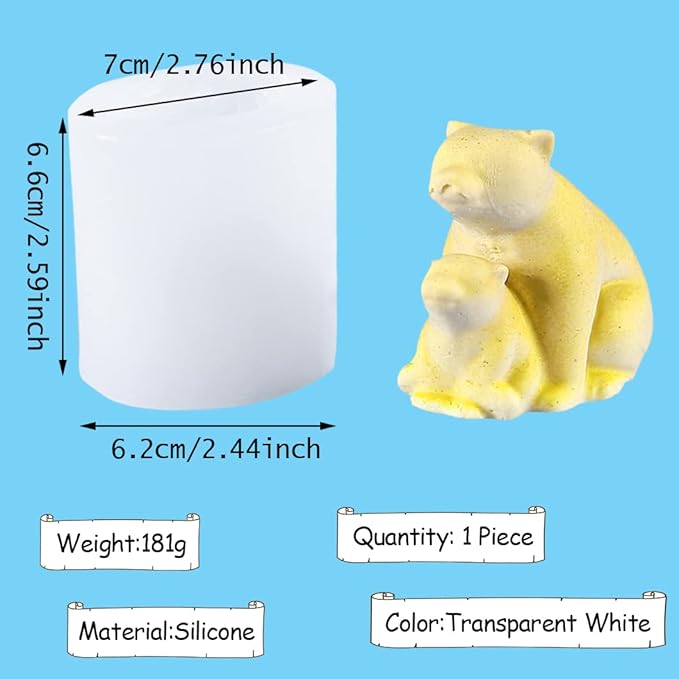 Mother Bear Mould CM517