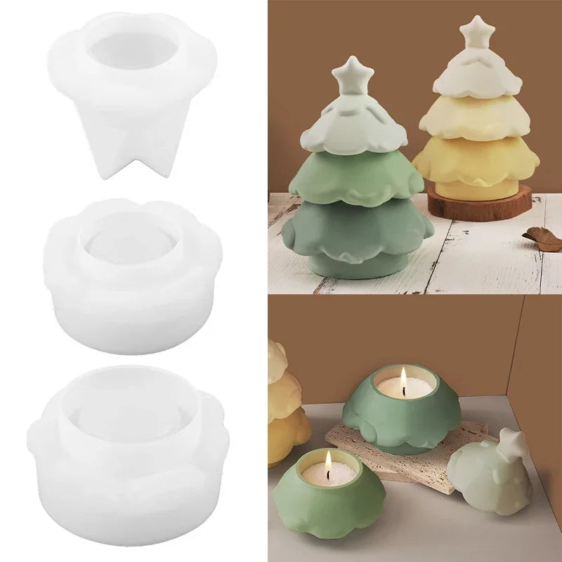 Christmas Tree Concrete Mould XMAS16