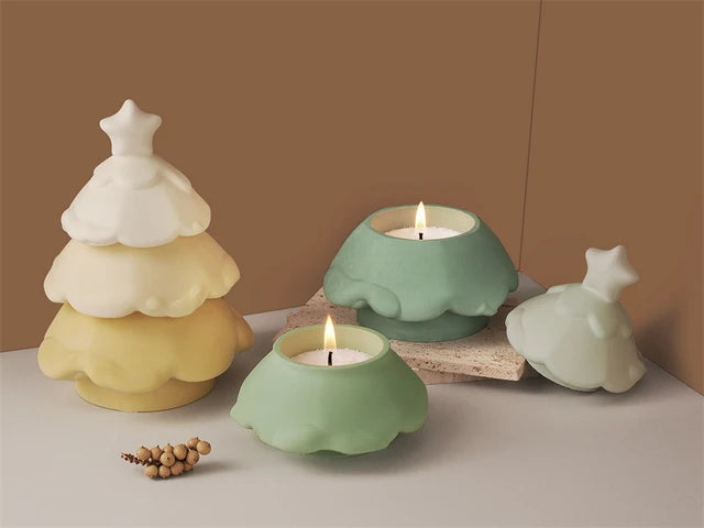 Christmas Tree Concrete Mould XMAS16