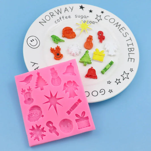 Christmas Topping Mould XMAS37