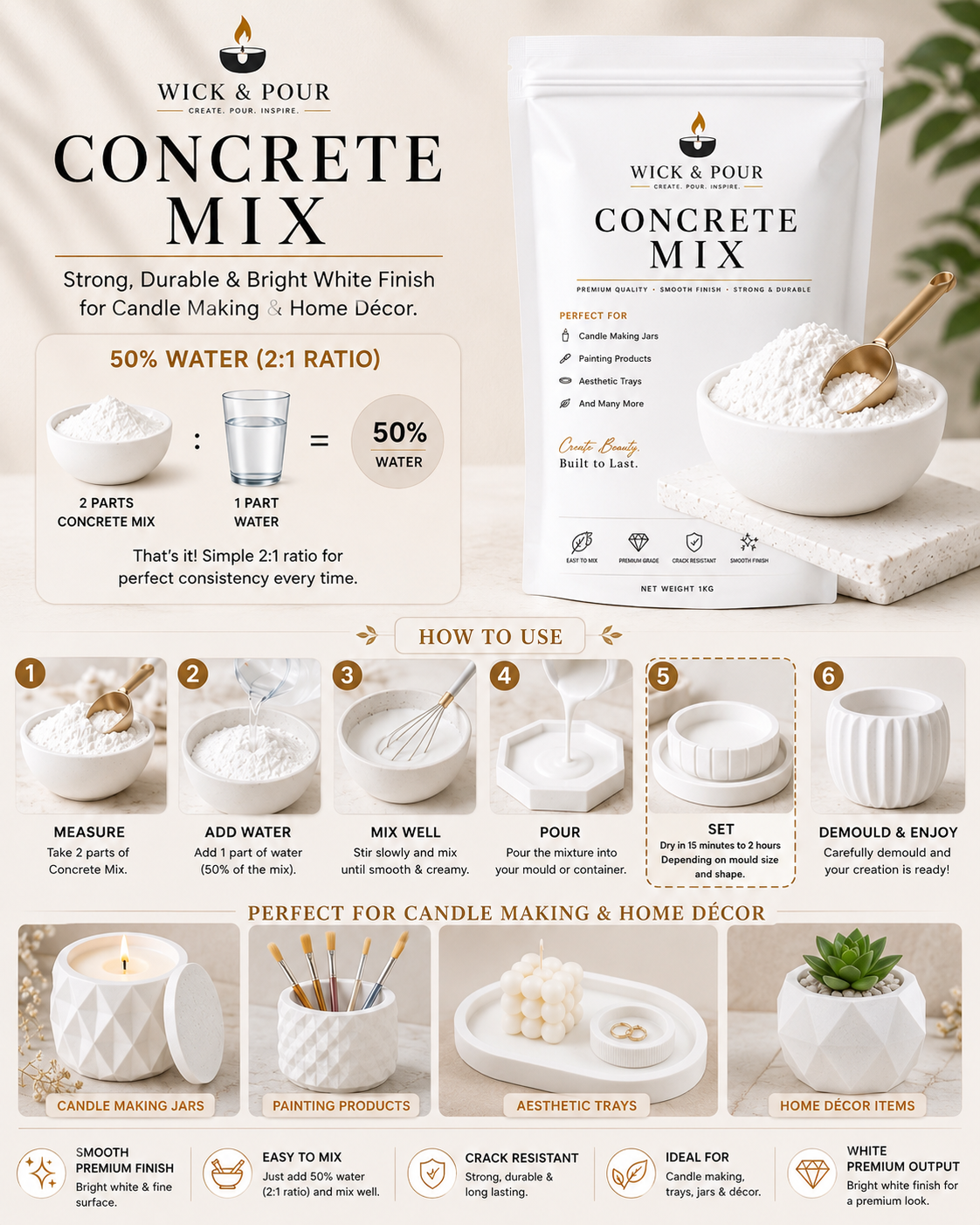 Imported Concrete Mix WP667