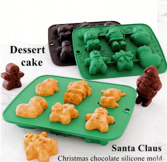 Christmas Silicon Mould XMAS45