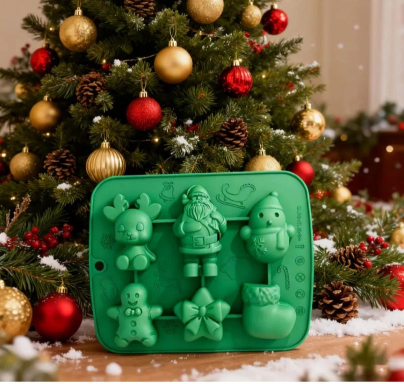 Christmas Silicon Mould XMAS45
