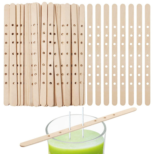 Wooden Wick Holder 7 Holes (Pack of 10) WP445