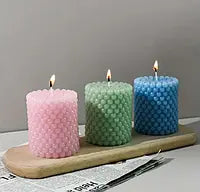 Bubble Pillar Candle Mould CM500