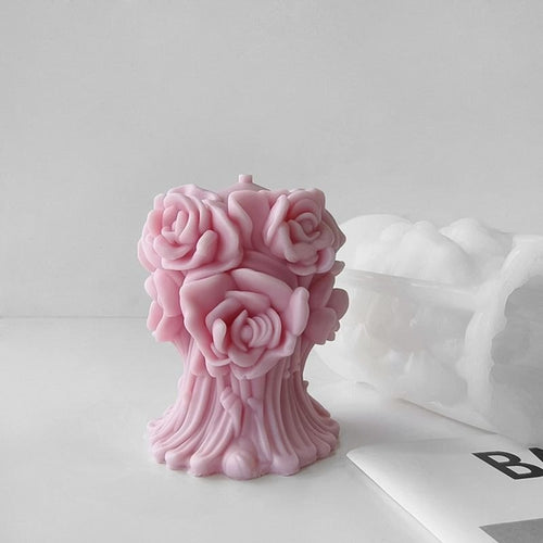Rose Bunch Mould CM553