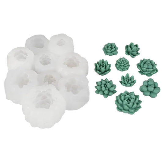 9 Succulent Mould CM495