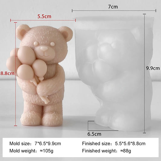 Balloon Bear Mould CM487