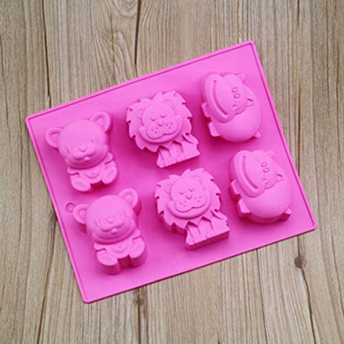 6 Cavity Lion Mould CM534