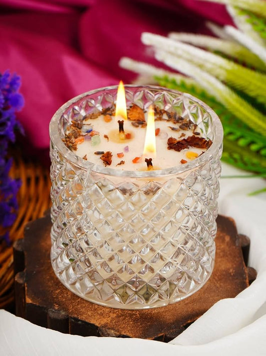 Princess Cut Crystal Candy Jar Large - GL05