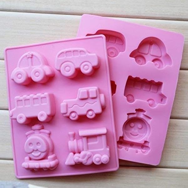 6 Car Shape Mould CM571