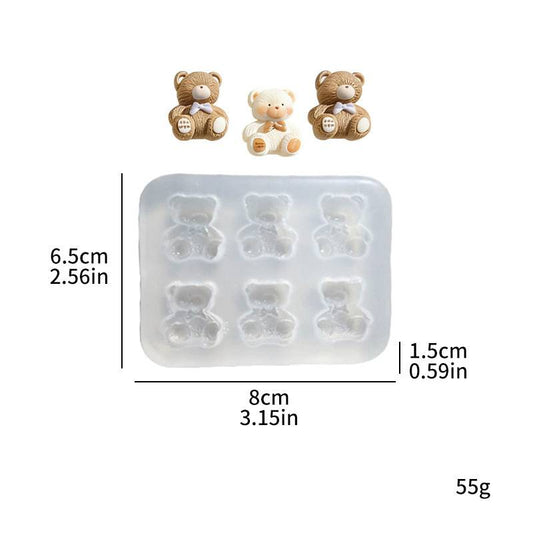 6 Cartoon Mould CM588