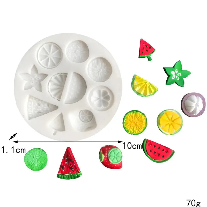 10 cavity Fruit Watermelon Mould CM625