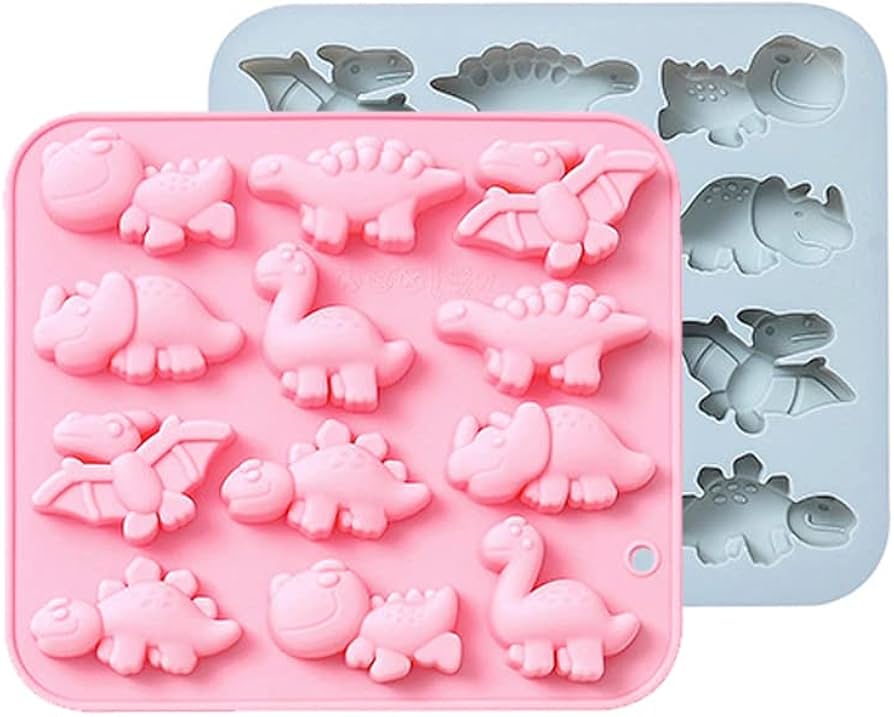 12 Cavity Dinosaur Mould CM624
