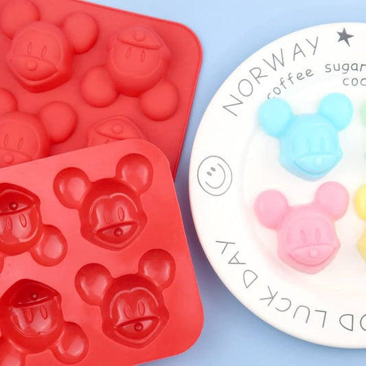 4 Cavity Mickey Mouse Mould CM635
