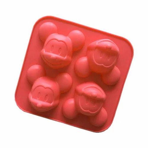 4 Cavity Mickey Mouse Mould CM635