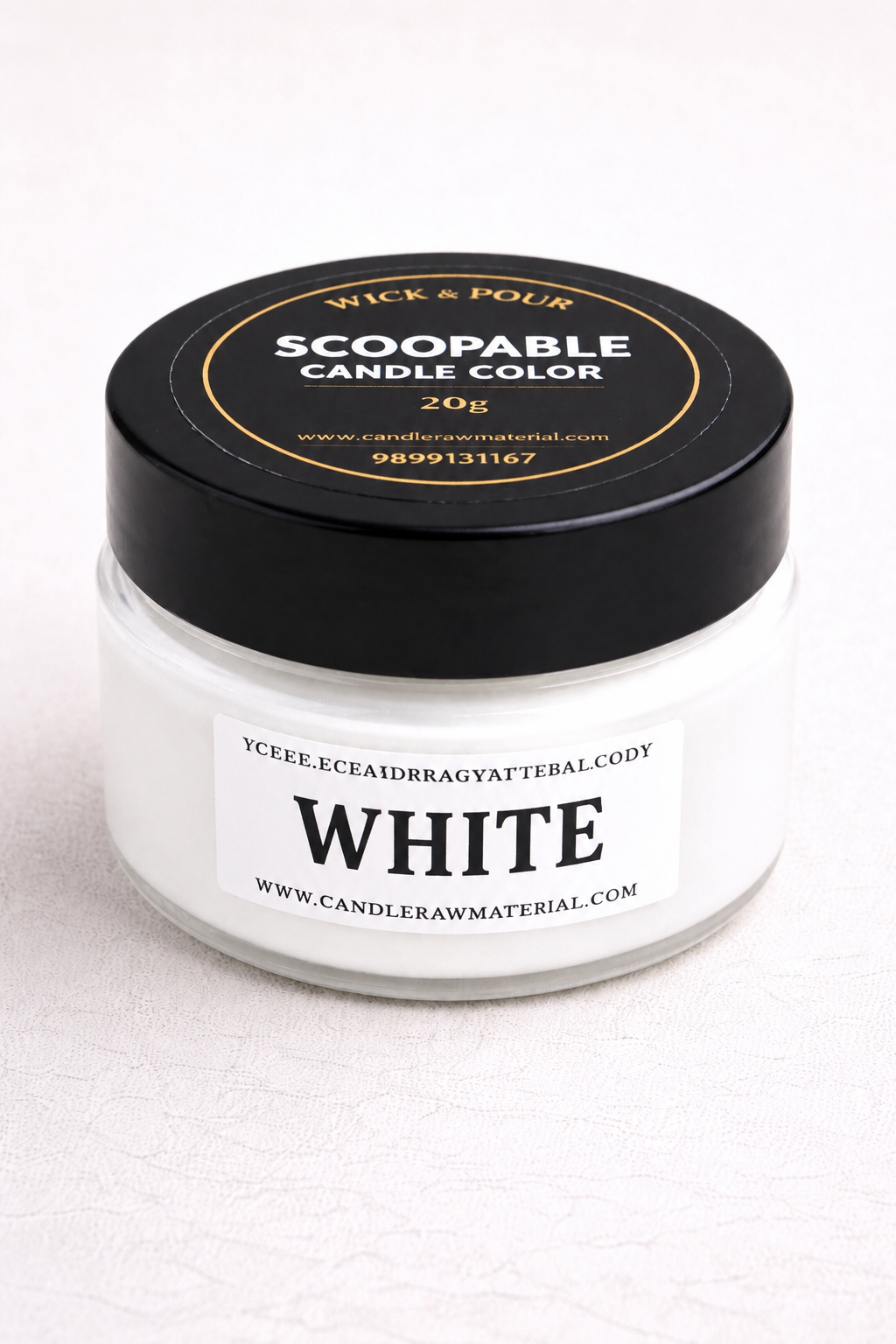 Scoopable Candle Color WP42