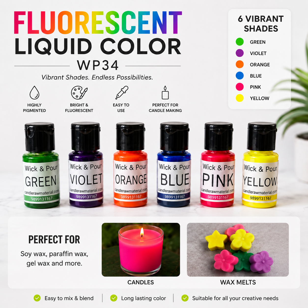 Fluorescent Liquid Color WP34