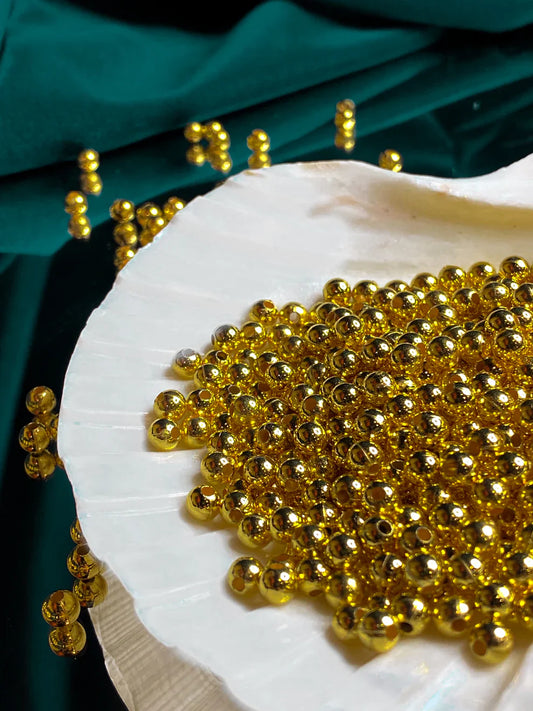 Golden Beads 300 Pieces DM11