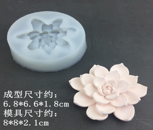 Succulent Flower Mould CM208