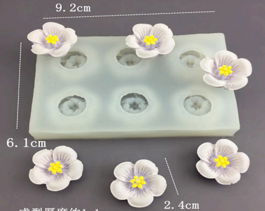 Plum Blossom Flower Mould CM220