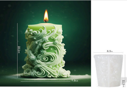 Pillar Candle Mould CM309
