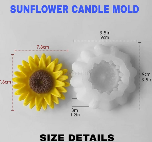 Sunflower Mould 3D CM301
