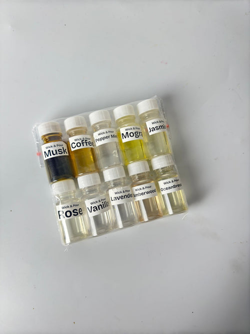 Set of 10 fragrance (10 ml each) - FO02