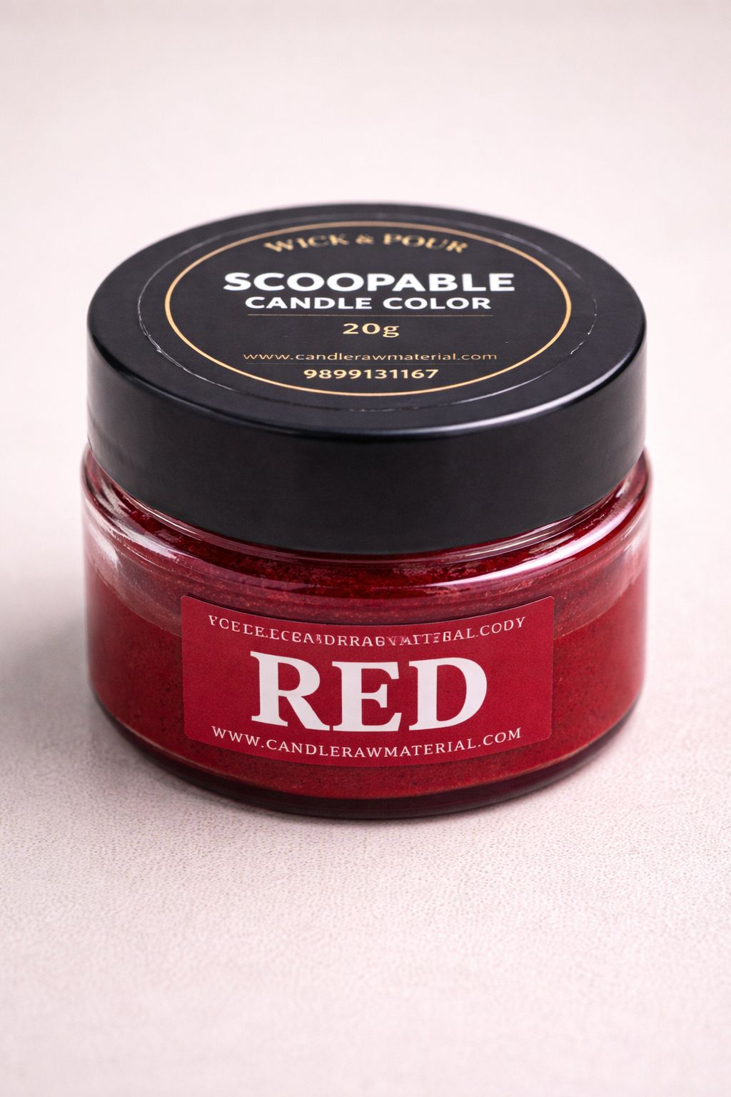 Scoopable Candle Color WP42