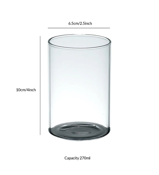 Clear Glass 270 ml (Pack of 6) - GL12