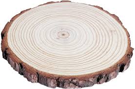 Wooden Raw Slice Plate